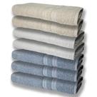 7 Toalhas Grande E Grossa 3 Azul 2 Branco 2 Bege 7 Toalhas Grande E Grossa 3 Azul 2 Branco 2 Bege