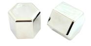 70 Capa De Porca Mini Hungara Cromada Caminhão 32/33mm