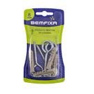 7123 pitao zincado 4,4x70 c bucha 08mm - bemfixa