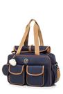 72861-17MA Bolsa Maternidade LQQ Malta Gde MARINHO
