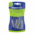 7322 escapula zincada 3,4x60 c bucha 06mm - bemfixa