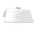 760x422 Continental Caprice 5 E 6 Bocas Tampa Vidro Fogão 4mm