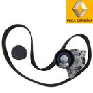 7701476705 - kit de correia com tensor e polia do alternador - medida 7pk - sem ar condicionado - motor 2.5 16v g9u - master ii