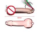7g Hard Metal Wobble Fish Lures Spoon Lure Feather Bait Hoo