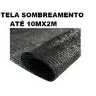 7MX2M Tela Sombreamento 50% - Sombrite -Para Hortas, Hortaliças, Plantas, Flores, Vento, Sol, G