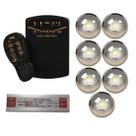 7x led 10w tholz + fonte 120w + basic smartpool