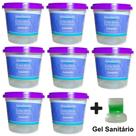 8 Antimofo Ambiente Secar Desumidificador Perfumado Armário Roupa Evita Mofo Lavanda 130g - Envio Já