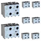 8 Bloco Contato Auxiliar BFC025-20 WEG 2NA CWC025 690v 60Hz
