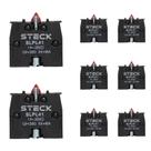 8 Bloco de Contato Auxiliar Steck SLPL41 660V 1NF Frontal 8 Bloco de Contato Auxiliar Steck SLPL41 660V 1NF Frontal