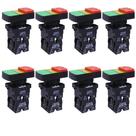 8 Botões Duplo De Plástico 1na+1nf 24v Vd/vm - Metaltex
