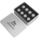 8 botões mecânicos silenciosos Qanba Gravity KS de 30 mm