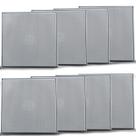 8 Caixa Leson Quadrada Branca Embutir Gesso Som Ambiente 70w