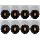 8 Caixas De Som Ambiente Embutir Leson Jb6 Flex 110w 4 Ohms