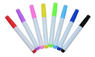 8 Canetas Coloridas Para Quadro Branco 12cm