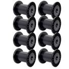 8 Carretel Bobina Plástica N5 18cm Enrolar Fios E Fitas