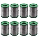 8 Carretel Estanho P/ Solda 40x60 Com Fluxo 1mm 250g Cobix