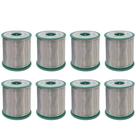 8 Carretel Estanho P/ Solda 40x60 Fluxo Ra 1mm 500g Cobix