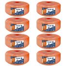 8 Conduítes Conrrugado Tigreflex 25m Laranja Em Pvc 32mm