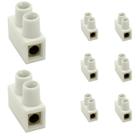 8 Conector Borne Fêmea 1 Via 41A Steck S71362 6,00mm