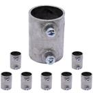 8 Conector Unidut Reto Sieg Medida 1/2 Polegada CR012 8 Conector Unidut Reto Sieg Medida 1/2 Polegada CR012