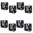 8 Coolers Para Painel 220vca Rolamento Esfera Metaltex