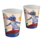 8 Copos Decoração Stitch O Filme Festa Aniversário 200ML 8 Copos Decoração Stitch O Filme Festa Aniversário 200ML