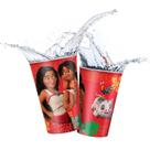 8 Copos Feta Moana 2 Decoração Aniversário Resistênte 180ml 8 Copos Feta Moana 2 Decoração Aniversário Resistênte 180ml