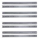 8 Corrediça Telescópica 45cm Aço Galvanizado Suporta 20kg