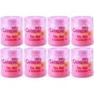 8 Creme Hidratante Pé Mãos Rachadura Sebo De Carneiro 200g