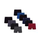 8 Cuecas Sem Costura Boxer Selene Box Microfibra Masculina Antimicrobial