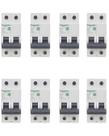 8 Disjuntores Schneider 2p 125a 4.5ka Easy9 230v
