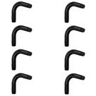 8 Eletrodutos Tigre Curva 90g Pt Pvc 1 1/2 Antichama
