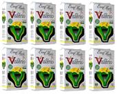 8 Erva Mate Chimarrão VALÉRIO PREMIUM VÀCUO Mate Nativo 1Kg