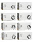 8 Fonte Driver Save Energy 24v 6,25A 150W P/ Fitas Led