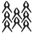 8 Grampos Multiuso Prendedor de Nylon 9 Pol Para Estúdio Fotográfico Brasfort 8 Grampos Multiuso Prendedor de Nylon 9 Pol Para Estúdio Fotográfico Brasfort