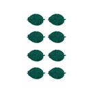 8 Jogo Americano Fibra Seagrass Folha Verde 34X49Cm Rafimex