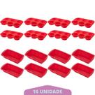 8 Kit Forma Cupcake Bolo + Forma Para Pão Sortida Silicone