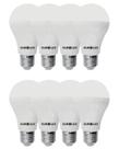 8 Lâmpada Controled 9w 6500k Biv Branco Frio Ourolux