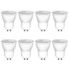 8 Lampada Dicroica Mr11 Gu10 Led Mini 3W Branco Frio Bet17