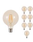 8 Lâmpada Led G125 4w E27 8 Lâmpada Led G125 4w E27