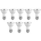 8 Lâmpada Par20 Crystal 4.8w 6500k 450lm E27 Branco-frio