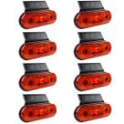 8 Lanterna Lateral Caminhão Carreta Facchini LED AM +Suporte 8 Lanterna Lateral Caminhão Carreta Facchini LED AM +Suporte