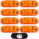 8 Lanterna Vigia Placa para Ônibus Caminhão 2 LED BIVOLT AM