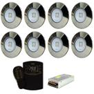 8 Led Slim Rgb 10w Inox 316 Piscina Smartpool Fonte Cabo 2m