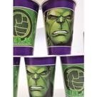 8 Lembrancinhas copos festa Hulk personalizado decoração