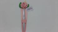 8 Lembrancinhas Presente Feliz dia dos Professores porta caneta com flor