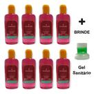 8 Limpador Desinfetante Aroma Essência 140ml Lavanda Talco Cereja Avelã Bambu Algas Capim - Envio Já