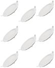 8 Luminária Led Ourolux Embutir Redondo 24w Bivolt 2700k