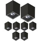 8 Luminária Sobrepor Boxit Par20 Preto E27 Save Energy 8 Luminária Sobrepor Boxit Par20 Preto E27 Save Energy