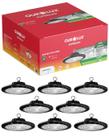 8 Luminárias High Bay UFO 200W Bivolt Cor da Luz Branco Frio 6500K Ourolux 8 Luminárias High Bay UFO 200W Bivolt Cor da Luz Branco Frio 6500K Ourolux